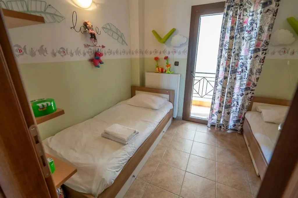 הוילה Waves Beachfront House, Nikiti ניקיטי