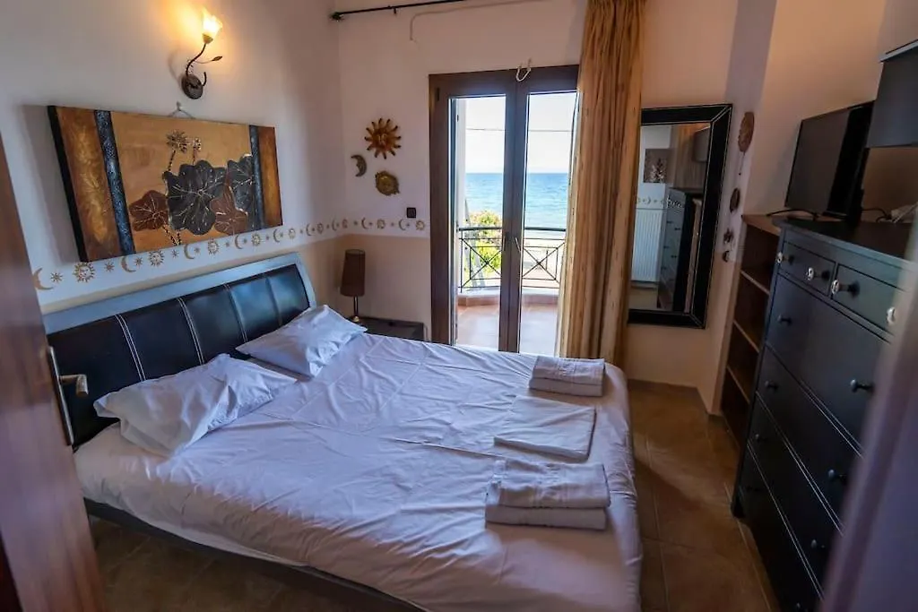 וילה הוילה Waves Beachfront House, Nikiti